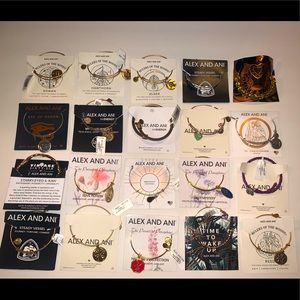 20 New Alex and Ani Bracelets Lot 4